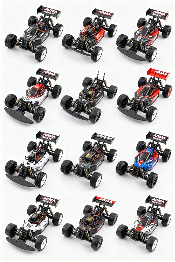 arrma senton off road models