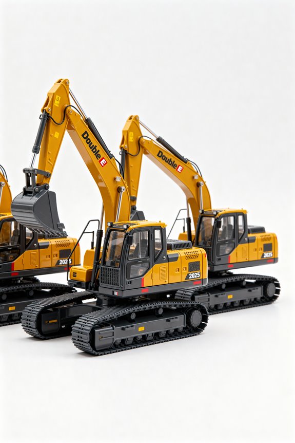 best double e excavators