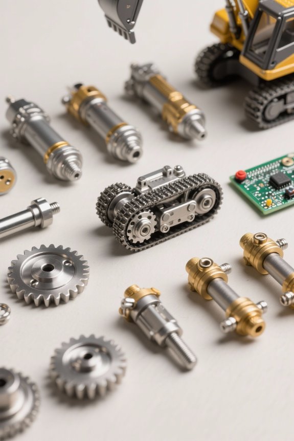 comprehensive rc construction parts