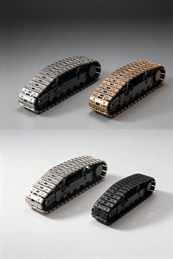 durable metal tracks selection