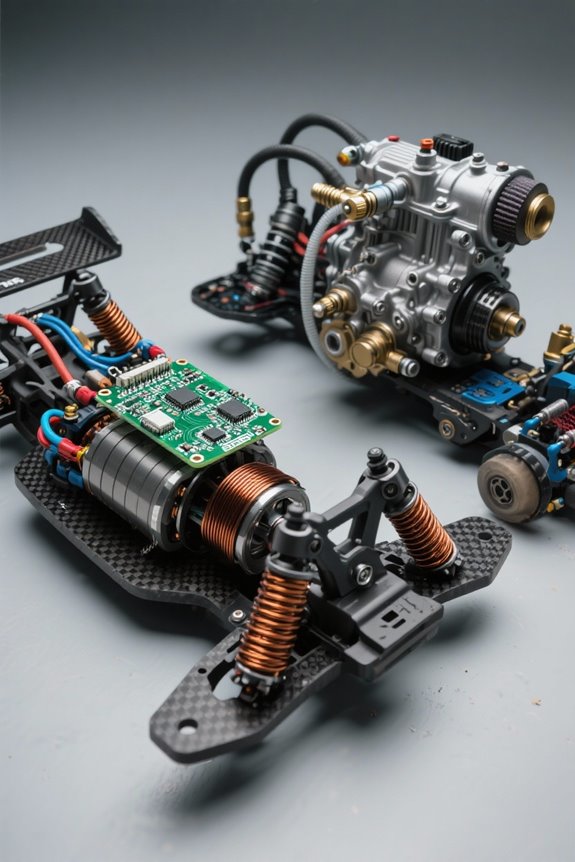 electric models require less maintenance