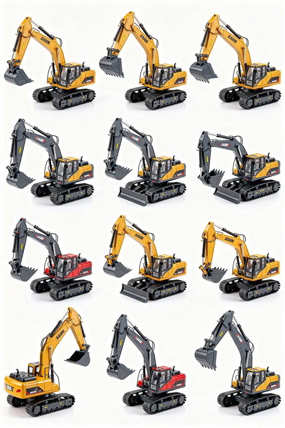 legendary rc excavators list