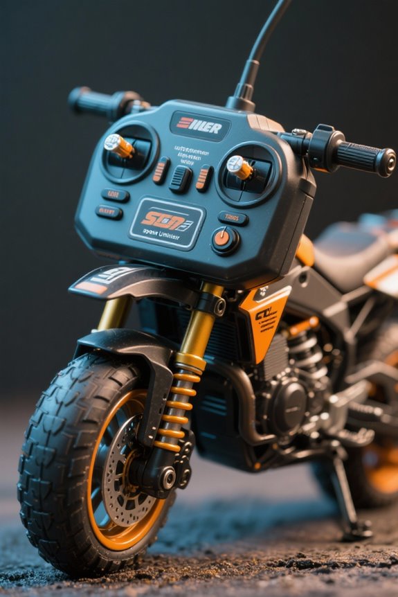 novice friendly rc motorcycle features