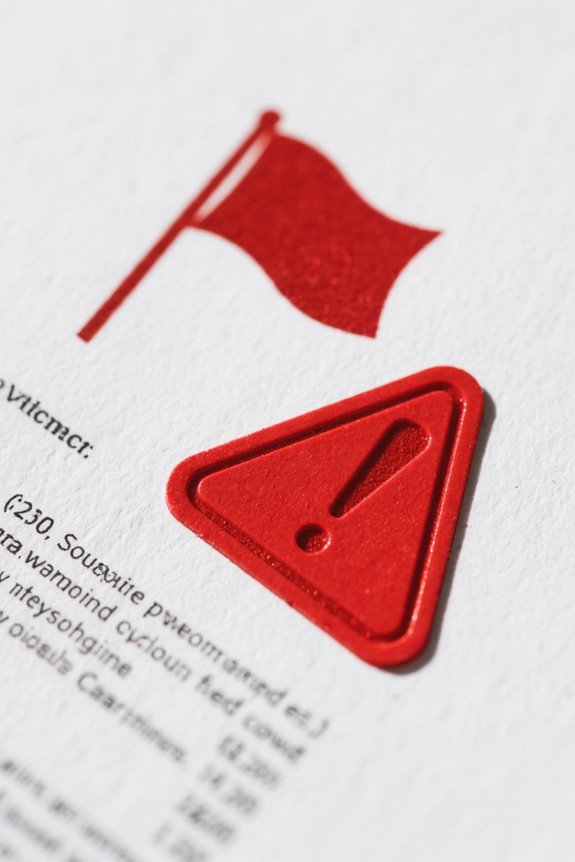 property purchase warning signals