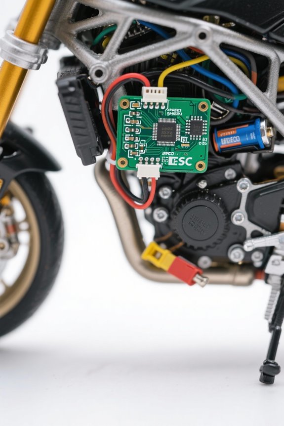 rc motorcycle calibration preparation