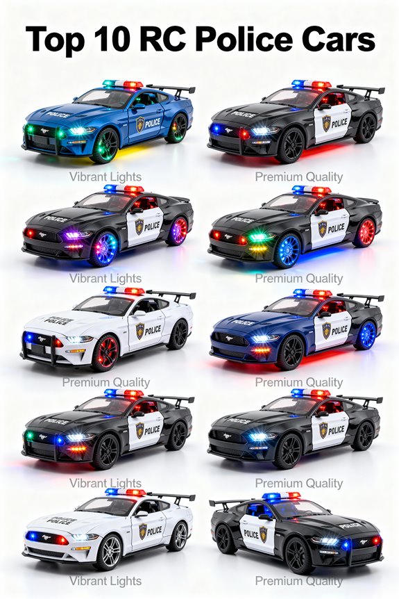 rc police cars fun