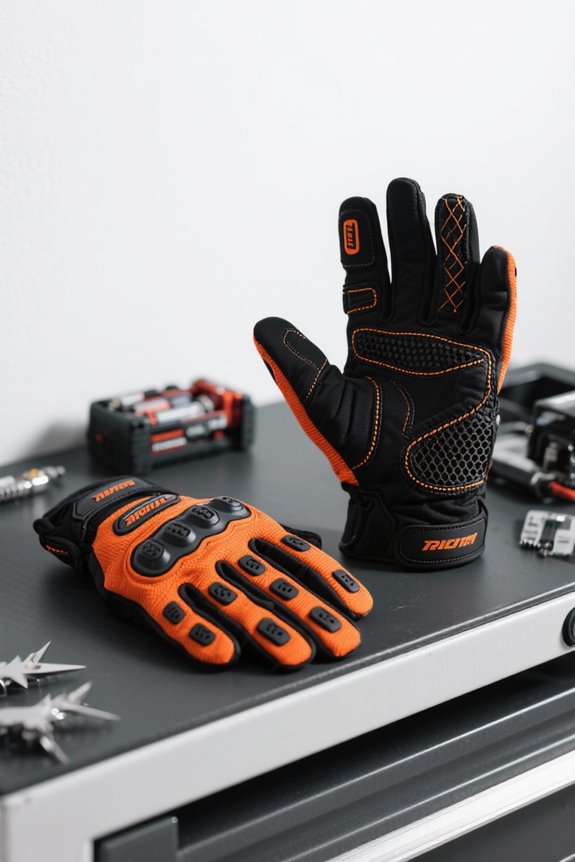 safe and functional gloves