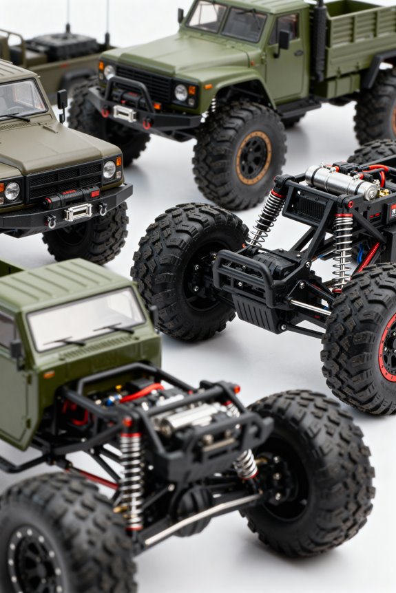 scale size and terrain adaptability