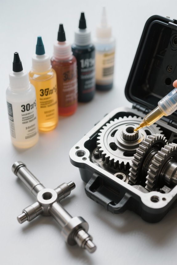 selecting differential fluid weight