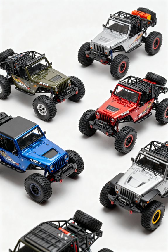 top axial scx24 crawlers