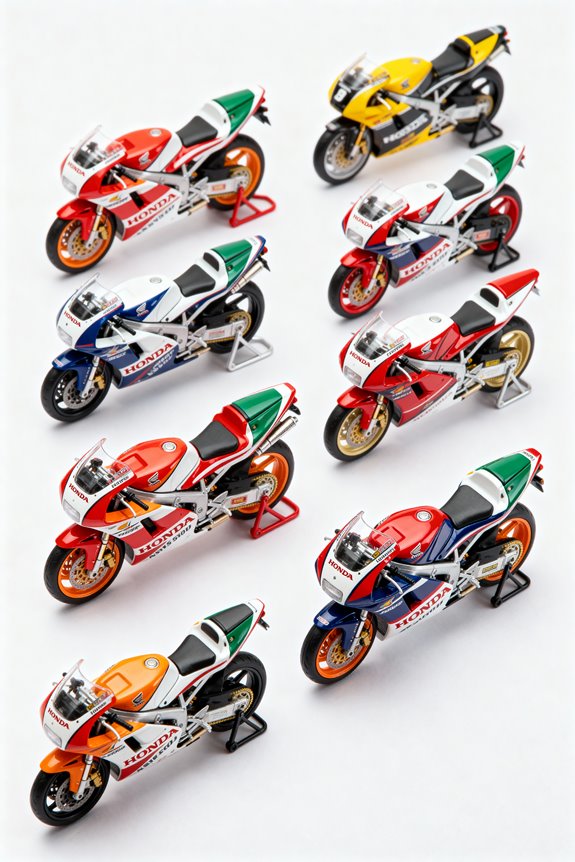 top kyosho honda nsr500 collectibles