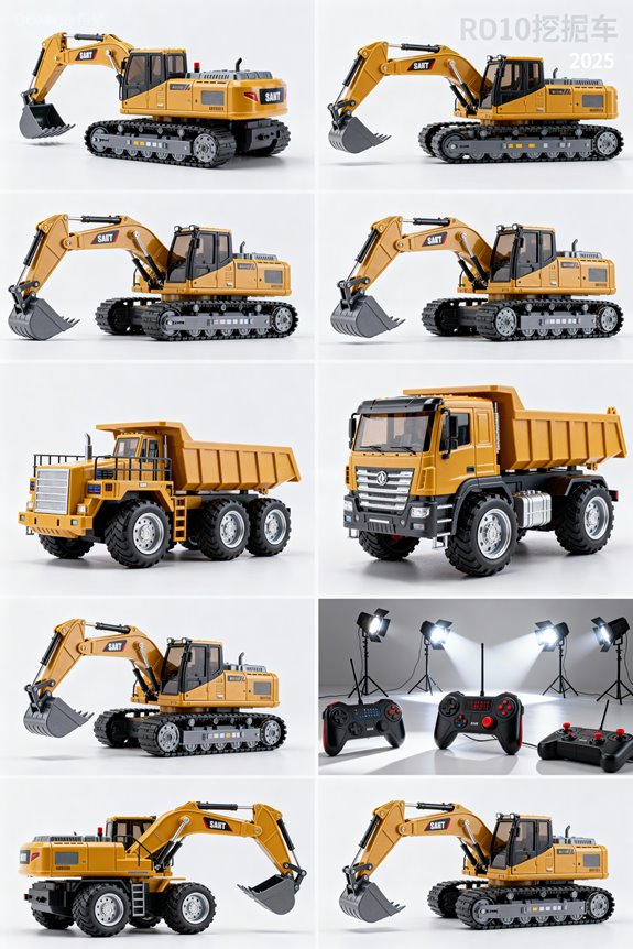top rc digger trucks