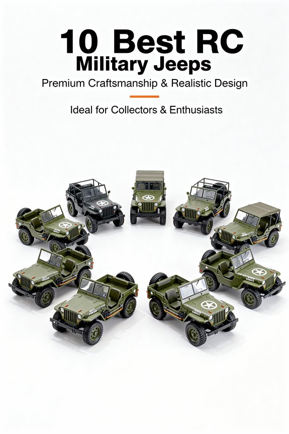 top rc military jeeps