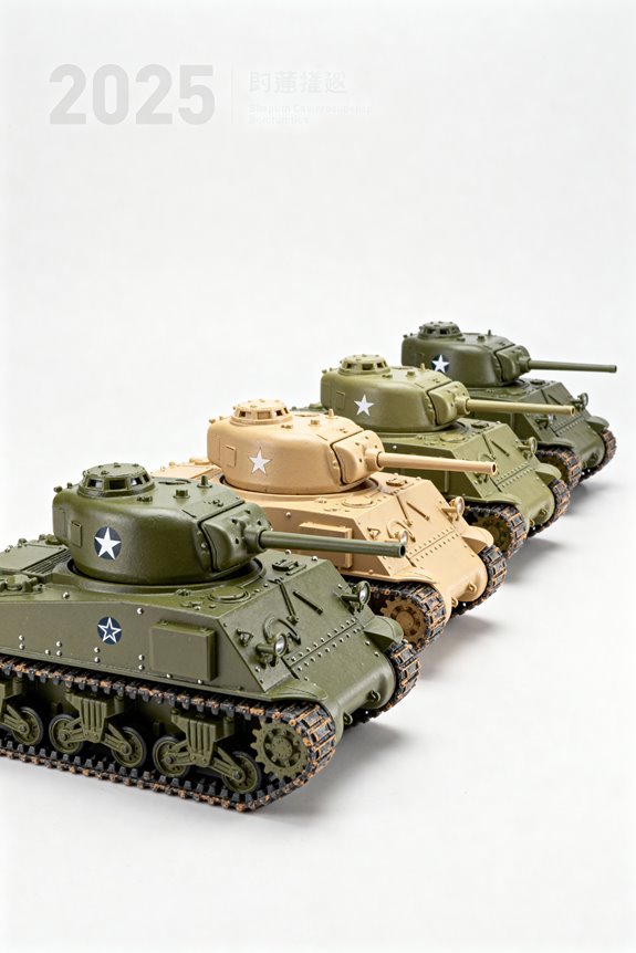 top sherman tank models