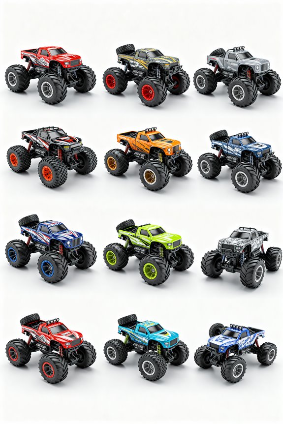 waterproof monster trucks selection